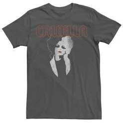 Licensed Character Men's Disney Cruella Dark Portrait Tee Charcoal -Licensed Character Shop unnamed file 24221