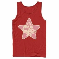 Licensed Character Men's CN Steven Universe Garnet Amethyst Pearl Group Shot Tank Red -Licensed Character Shop unnamed file 24226