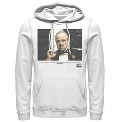 Licensed Character Men's The Godfather The Don Hoodie Athletic Heather -Licensed Character Shop unnamed file 24262