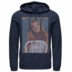 Licensed Character Men's Britney Spears Album Cover Poster Hoodie Red -Licensed Character Shop unnamed file 24298