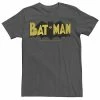 Licensed Character Men's DC Comics Batman Large Block Text Logo Tee Athletic Heather -Licensed Character Shop unnamed file 24302