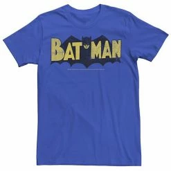 Licensed Character Men's DC Comics Batman Large Block Text Logo Tee Athletic Heather -Licensed Character Shop unnamed file 24304