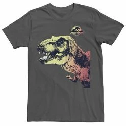 Licensed Character Men's Jurassic Park T-Rex Sunset Color Fil In Graphic Tee Royal -Licensed Character Shop unnamed file 24335