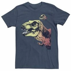 Licensed Character Men's Jurassic Park T-Rex Sunset Color Fil In Graphic Tee Royal -Licensed Character Shop unnamed file 24336