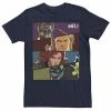 Licensed Character Men's Marvel What If Hero Slant Panels Tee Charcoal -Licensed Character Shop unnamed file 24351