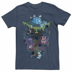 Licensed Character Men's Aaahh!!! Real Monsters Underground School Tee Charcoal Heather -Licensed Character Shop unnamed file 24378