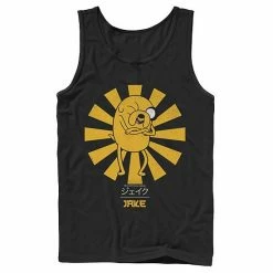 Licensed Character Men's Adventure Time Jake The Dog Kanji Portrait Tank Royal