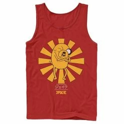 Licensed Character Men's Adventure Time Jake The Dog Kanji Portrait Tank Royal -Licensed Character Shop unnamed file 24419