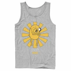 Licensed Character Men's Adventure Time Jake The Dog Kanji Portrait Tank Royal -Licensed Character Shop unnamed file 24420
