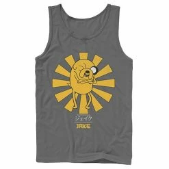 Licensed Character Men's Adventure Time Jake The Dog Kanji Portrait Tank Royal -Licensed Character Shop unnamed file 24421