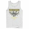 Licensed Character Men's Jurassic World Blue, Charlie, Delta & Echo Pack Tank Red -Licensed Character Shop unnamed file 24438