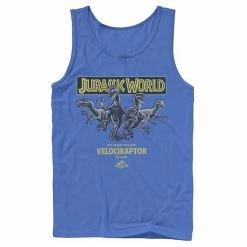 Licensed Character Men's Jurassic World Blue, Charlie, Delta & Echo Pack Tank Red -Licensed Character Shop unnamed file 24442