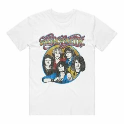 Licensed Character Men's Aerosmith Graphic Tee White -Licensed Character Shop unnamed file 24453