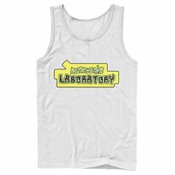 Licensed Character Men's Cartoon Network Dexter's Laboratory Original Logo Tank Black -Licensed Character Shop unnamed file 24471