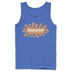 Licensed Character Men's Nickelodeon Classic Splatter Logo Tank Top Charcoal -Licensed Character Shop unnamed file 24492