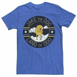 Licensed Character Men's Cartoon Network Adventure Time Jake The Dog Land Of Ooo Tee Char Heat -Licensed Character Shop unnamed file 24499