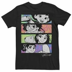 Licensed Character Men's Disney Encanto Character Colorful Portrait Pane Tee Charcoal -Licensed Character Shop unnamed file 24504