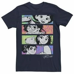Licensed Character Men's Disney Encanto Character Colorful Portrait Pane Tee Charcoal -Licensed Character Shop unnamed file 24505