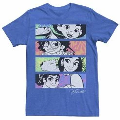 Licensed Character Men's Disney Encanto Character Colorful Portrait Pane Tee Charcoal -Licensed Character Shop unnamed file 24507