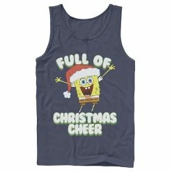 Licensed Character Men's SpongeBob SquarePants Full Of Cheer Tank Royal 16 Licensed Character Men's SpongeBob SquarePants Full Of Cheer Tank Royal -Licensed Character Shop unnamed file 24540