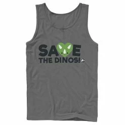 Licensed Character Men's Jurassic World: Fallen Kingdom Save The Dinos! Tank Red -Licensed Character Shop unnamed file 24546