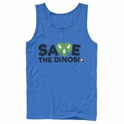Licensed Character Men's Jurassic World: Fallen Kingdom Save The Dinos! Tank Red -Licensed Character Shop unnamed file 24548