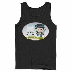 Licensed Character Men's DC Comics The Penguin Jingle Bells Batman Smells Christmas Tank Top Charcoal -Licensed Character Shop unnamed file 24551