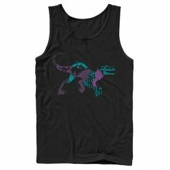 Licensed Character Men's Jurassic World Raptor DNA Scene Fill Tank Athletic Heather -Licensed Character Shop unnamed file 24564