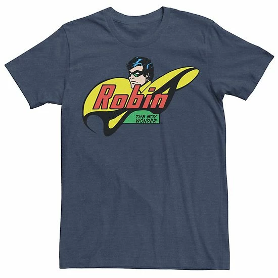 Licensed Character Men's DC Comics Robin The Boy Wonder Comic Tee Royal 5 Licensed Character Men's DC Comics Robin The Boy Wonder Comic Tee Royal - Image 3