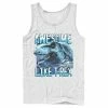 Licensed Character Men's Jurassic World Two Awesme Lke T-Rex Tank Black -Licensed Character Shop unnamed file 24622