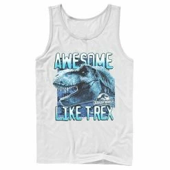 Licensed Character Men's Jurassic World Two Awesme Lke T-Rex Tank Black 14 Licensed Character Men's Jurassic World Two Awesme Lke T-Rex Tank Black -Licensed Character Shop unnamed file 24627