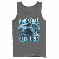 Licensed Character Men's Jurassic World Two Awesme Lke T-Rex Tank Black 15 Licensed Character Men's Jurassic World Two Awesme Lke T-Rex Tank Black -Licensed Character Shop unnamed file 24628