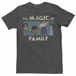 Licensed Character Men's Disney Encanto The Maic Of Family Group Portrait Tee Black -Licensed Character Shop unnamed file 24646