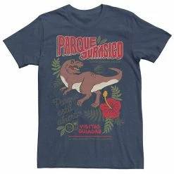 Licensed Character Men's Jurassic Park Spanish Opening Day Poster Tee Black -Licensed Character Shop unnamed file 24661