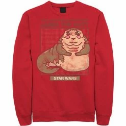 Licensed Character Men's Star Wars Jabba The Hutt Cartoon Cute Portrait Grid Sweatshirt Athletic Heather 13 Licensed Character Men's Star Wars Jabba The Hutt Cartoon Cute Portrait Grid Sweatshirt Athletic Heather -Licensed Character Shop unnamed file 24702