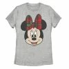 Licensed Character Juniors' Disney's Minnie Mouse Christmas Bow Tee -Licensed Character Shop unnamed file 2474