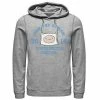 Licensed Character Men's Adventure Time Finn The Human Youth Culture Forever Pullover Hoodie Navy -Licensed Character Shop unnamed file 24768