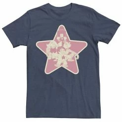 Licensed Character Men's Cartoon Network Steven Universe Garnet Amethyst Pearl Steven Group Shot Tee Navy Heather -Licensed Character Shop unnamed file 24791