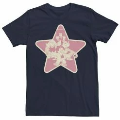 Licensed Character Men's Cartoon Network Steven Universe Garnet Amethyst Pearl Steven Group Shot Tee Navy Heather -Licensed Character Shop unnamed file 24792