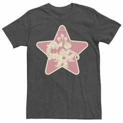 Licensed Character Men's Cartoon Network Steven Universe Garnet Amethyst Pearl Steven Group Shot Tee Navy Heather -Licensed Character Shop unnamed file 24793