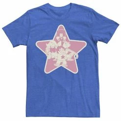 Licensed Character Men's Cartoon Network Steven Universe Garnet Amethyst Pearl Steven Group Shot Tee Navy Heather -Licensed Character Shop unnamed file 24795