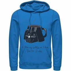 Licensed Character Men's Star Wars Darth Vader Mug I Like My Coffee On The Dark Side Hoodie Athletic Heather -Licensed Character Shop unnamed file 24805