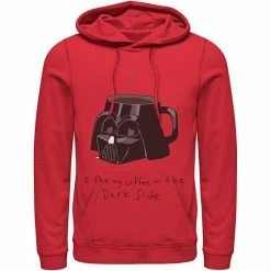 Licensed Character Men's Star Wars Darth Vader Mug I Like My Coffee On The Dark Side Hoodie Athletic Heather -Licensed Character Shop unnamed file 24806
