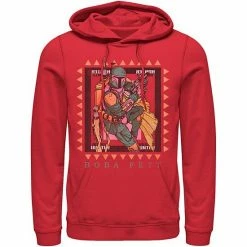 Licensed Character Men's Star Wars Boba Fett Stamp Hoodie White -Licensed Character Shop unnamed file 24810