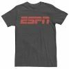Licensed Character Men's ESPN Red Logo Tee Charcoal Heather -Licensed Character Shop unnamed file 24819