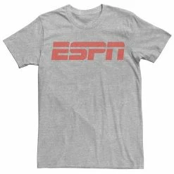 Licensed Character Men's ESPN Red Logo Tee Charcoal Heather -Licensed Character Shop unnamed file 24820