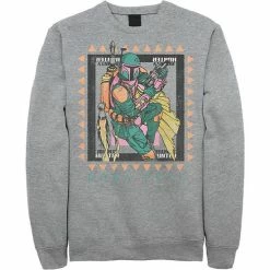 Licensed Character Men's Star Wars Boba Fett Stamp Sweatshirt Royal 10 Licensed Character Men's Star Wars Boba Fett Stamp Sweatshirt Royal -Licensed Character Shop unnamed file 24830