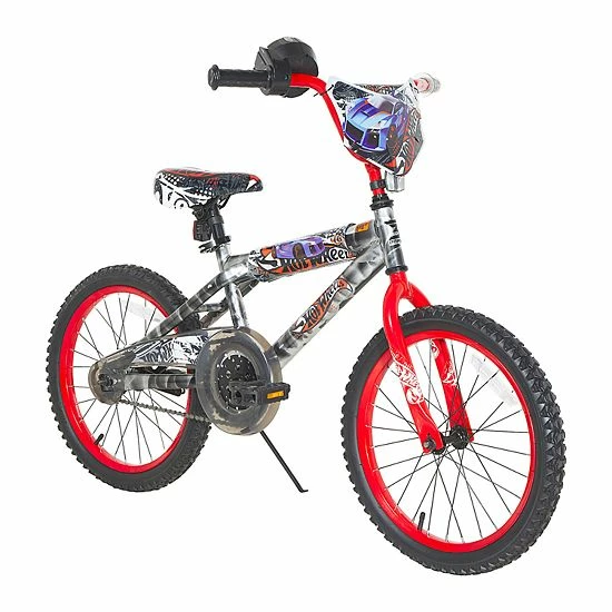 Licensed Character Boys Hot Wheels 18-Inch Wheel Turbospoke Bike 3 Licensed Character Boys Hot Wheels 18-Inch Wheel Turbospoke Bike