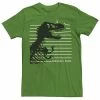Licensed Character Men's Jurassic Park T-Rex Skeleton Fence Breakthrough Tee Royal Heather -Licensed Character Shop unnamed file 24847