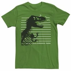 Licensed Character Men's Jurassic Park T-Rex Skeleton Fence Breakthrough Tee Royal Heather -Licensed Character Shop unnamed file 24848